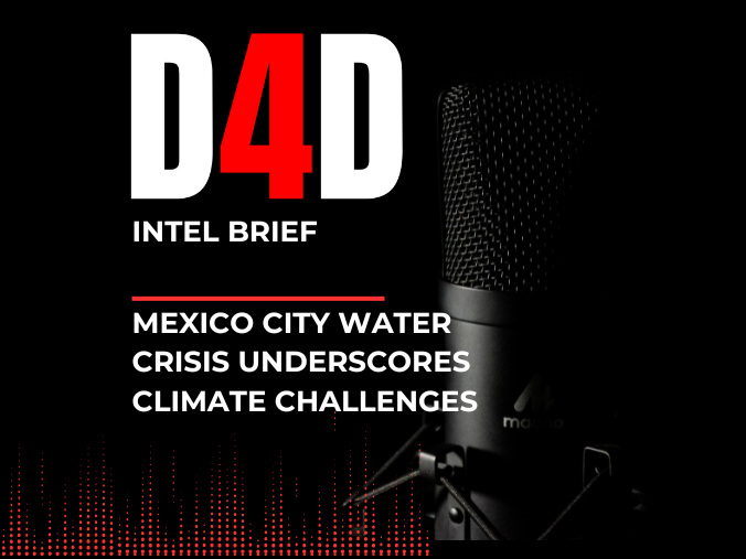 Mexico City Water Crisis Underscores Climate Challenges