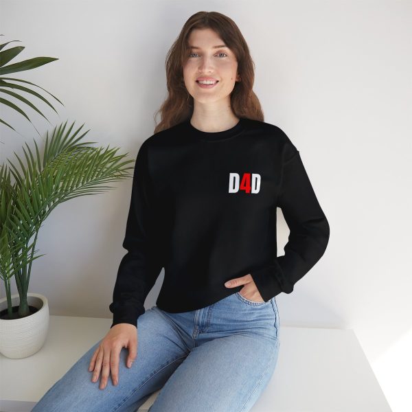 D4D "DAD" CREW NECK SWEATSHIRT