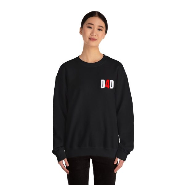 D4D "DAD" CREW NECK SWEATSHIRT