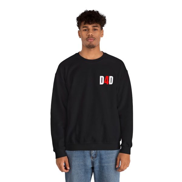 D4D "DAD" CREW NECK SWEATSHIRT