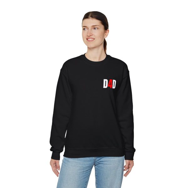 D4D "DAD" CREW NECK SWEATSHIRT