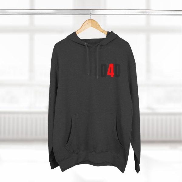 DADS FOR DEFENSE "DAD" FLEECE LINED HOODIE