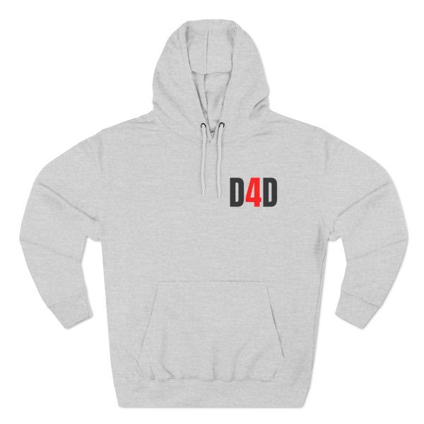 DADS FOR DEFENSE "DAD" FLEECE LINED HOODIE