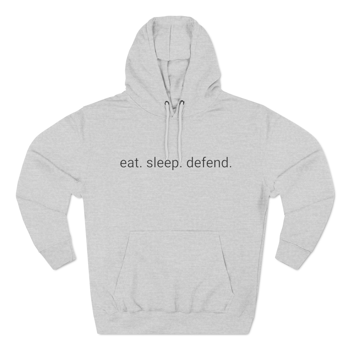 DADS FOR DEFENSE "EAT SLEEP DEFEND" HOODIE