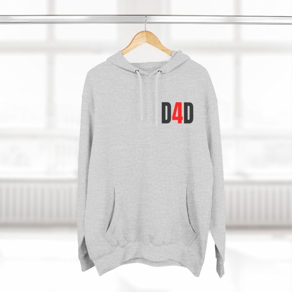 DADS FOR DEFENSE "DAD" FLEECE LINED HOODIE