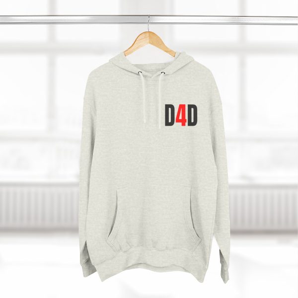 DADS FOR DEFENSE "DAD" FLEECE LINED HOODIE