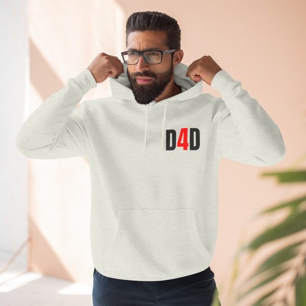 DADS FOR DEFENSE "DAD" FLEECE LINED HOODIE